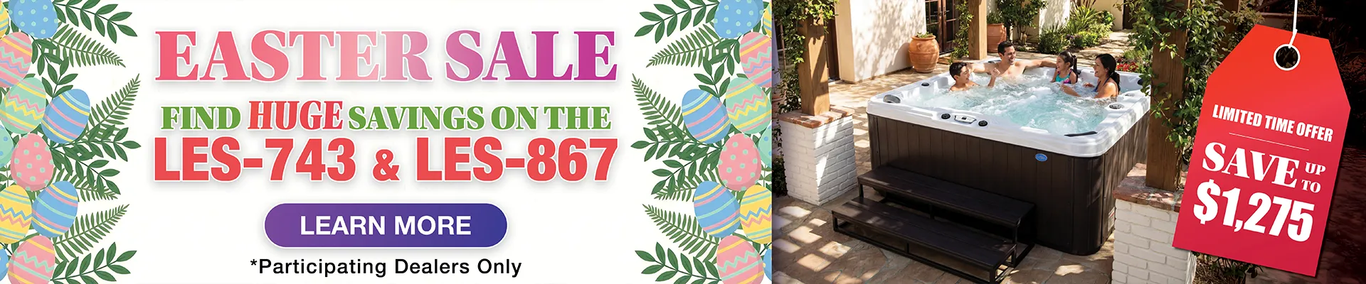 Calspas hot tub being used in a family setting - Mesa